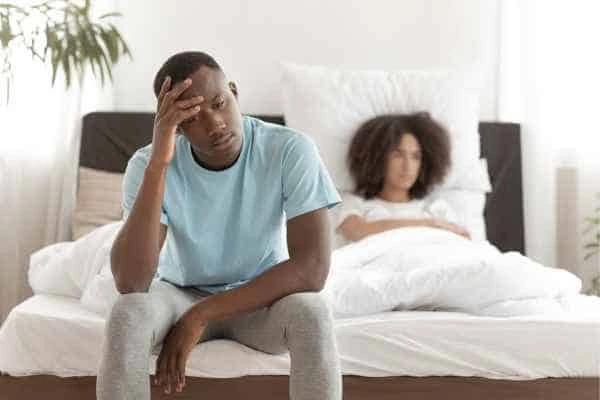 Man upset about ED symptoms Collier's Wood
