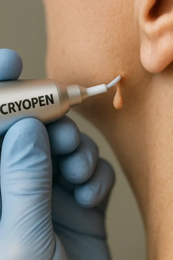 Cryopen for skin tags removal Collier's Wood speak to our team today!